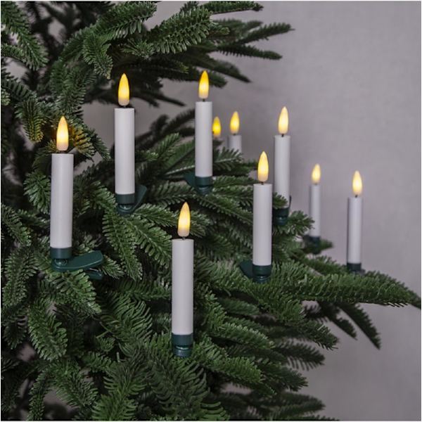LED-juletræslys LED-juletræslys trådløs FLAME 10 BS