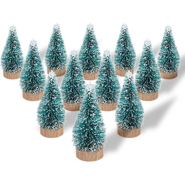 24-pack Mini Julgranar, Juldekorationer för Konstprojekt