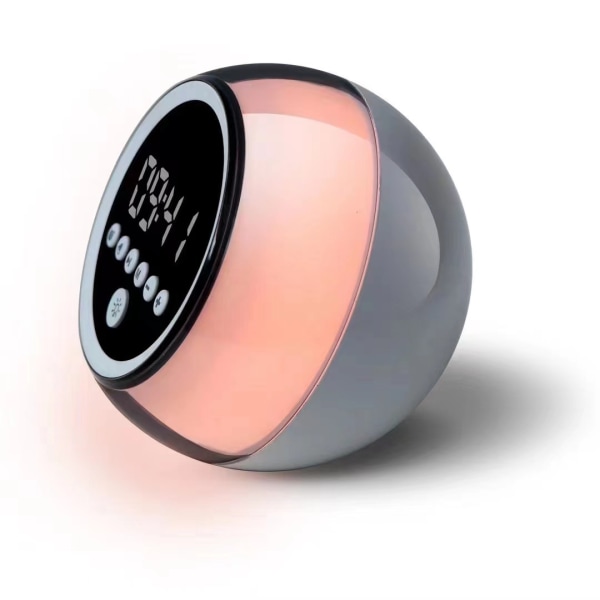Digital atmosfærisk lys, Bluetooth-høyttaler, multifunksjonell klokke