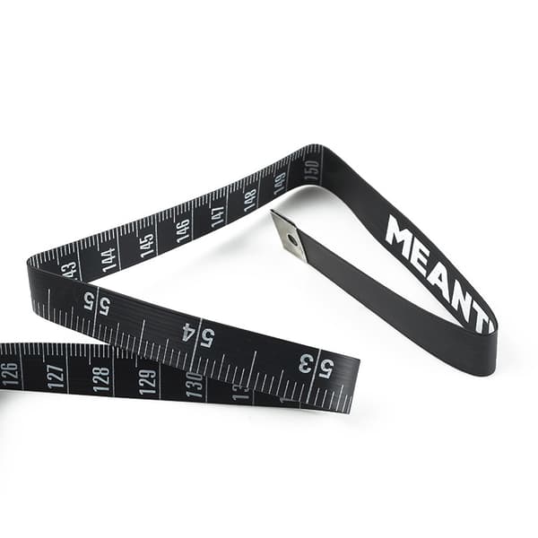 Längd 150 cm Dubbelsidig måttband för kroppsmätningar Fle
