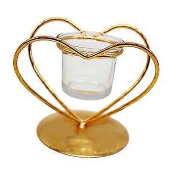 Geometrisk Lysestake Tealight Holder for Bryllupsfest Hjemmeinnredning (B) B