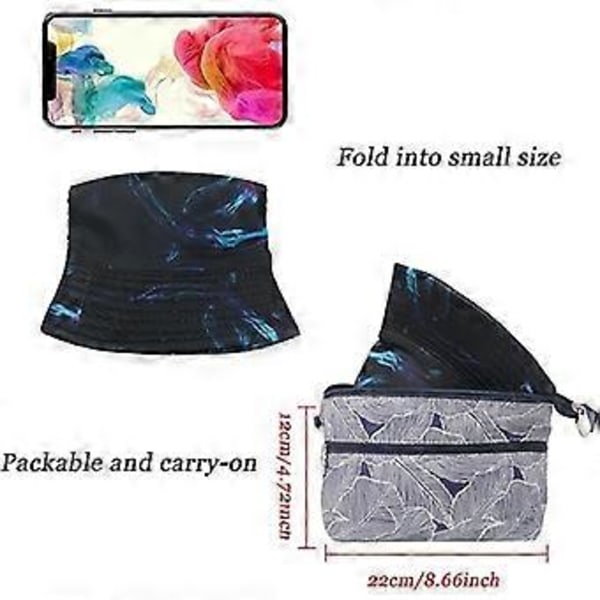 Sød Unik Print Rejse Bucket Hat Sommer Fiskerhat