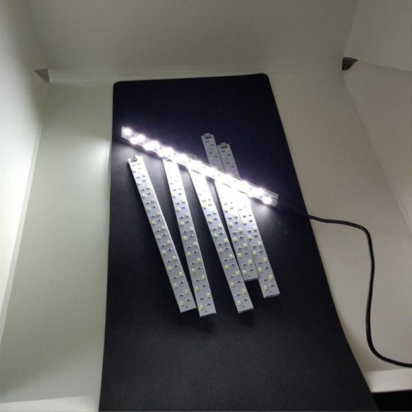 10 stk LED lyslist bar fotostudiobelysning for softboks skytetelt skap (28 cm lang)