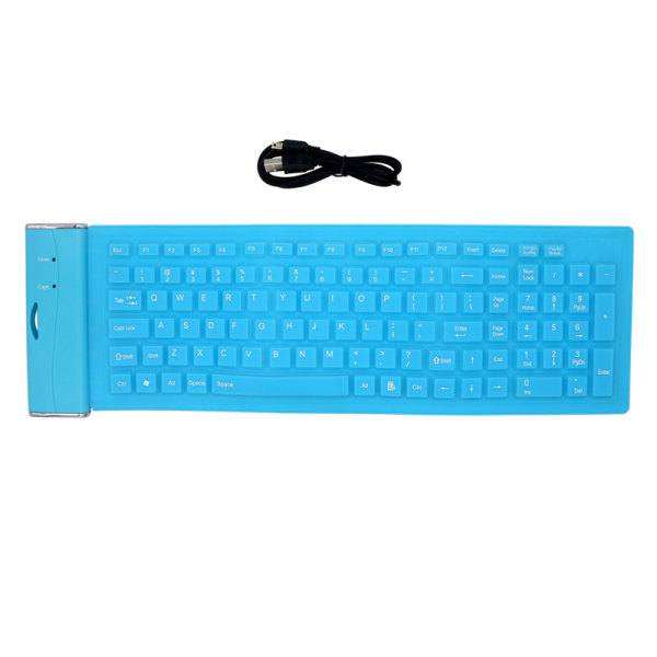 Silent Soft Keyboard for Travel Flexible waterproof and not afraid of dust