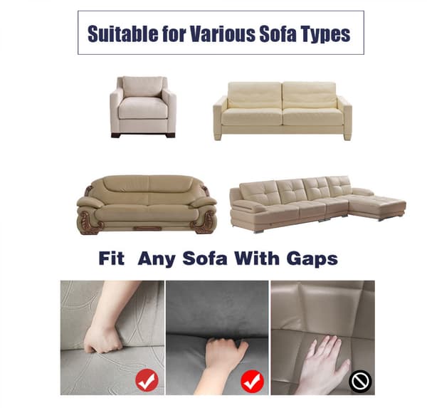 Sofaovertrekk i spandex - Stretch sofaovertrekk (190-230CM)