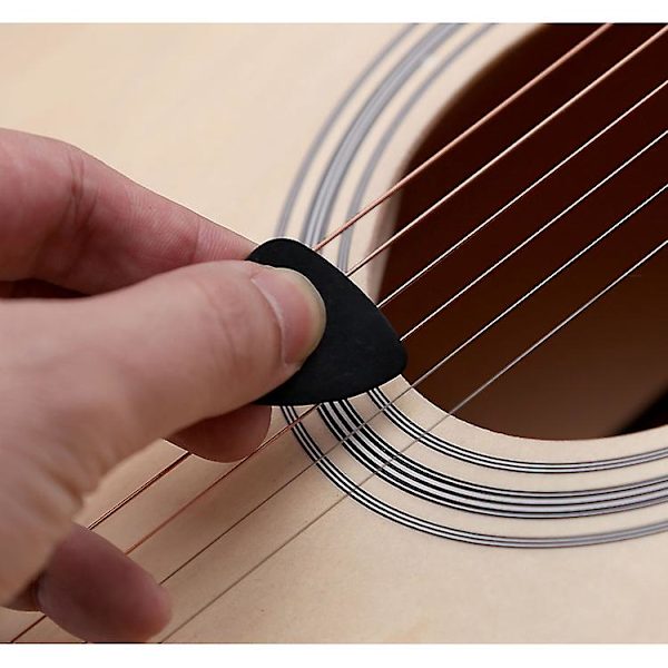 20 st 0,71 mm gitarrplektrum abstrakt konst färgglada gitarrplektrum för bas akustiska gitarrer slumpmässig färg