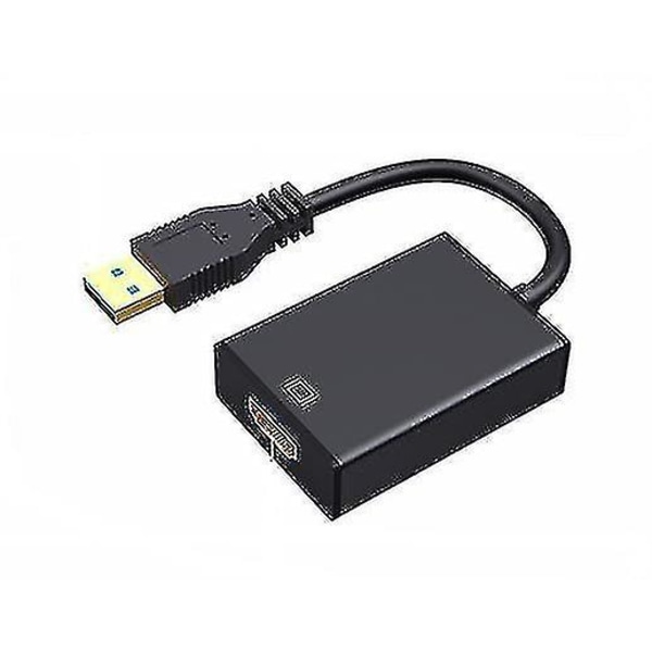 USB 3.0 till HDMI-adapter, 1080p Full Hd Video Audio Multi Monitor Converter Adapter för PC