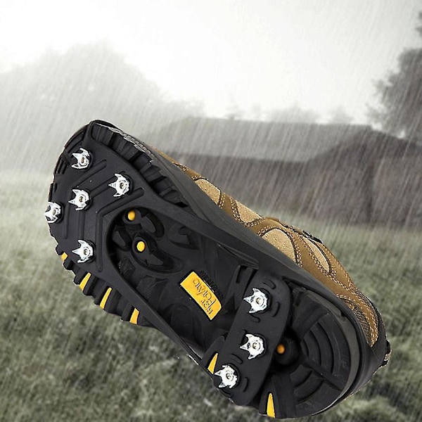 L (koot 41-45) 2 kpl Jääkengät Crampons Lumikengät Kengän Anti