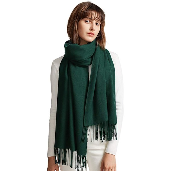 Halsdukar Dam Herr Pashmina Sjal Wrap Höst Vinter Bröllop Silkeslen