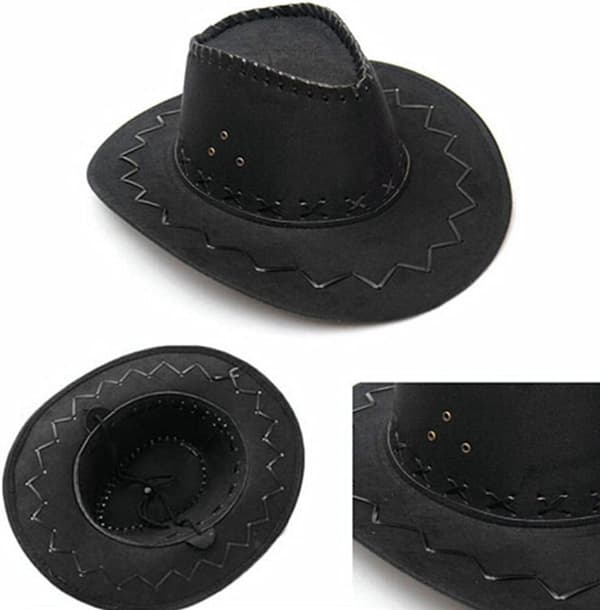 Knight Hat Mongolsk Prairie Hat (svart)