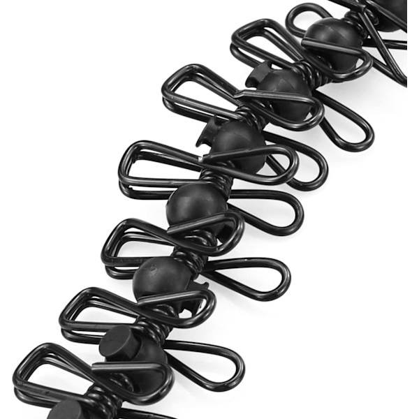 1 st klädstreck, bärbar elastisk justerbar hopfällbar utomhus