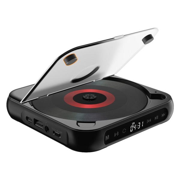Bil Bluetooth-kompatibel, lagringsfunksjon bærbar CD-spiller (Mu