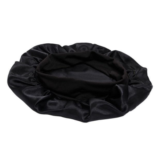 Nattøj - Satin Hat - Nattøj-Sort-56-58CM