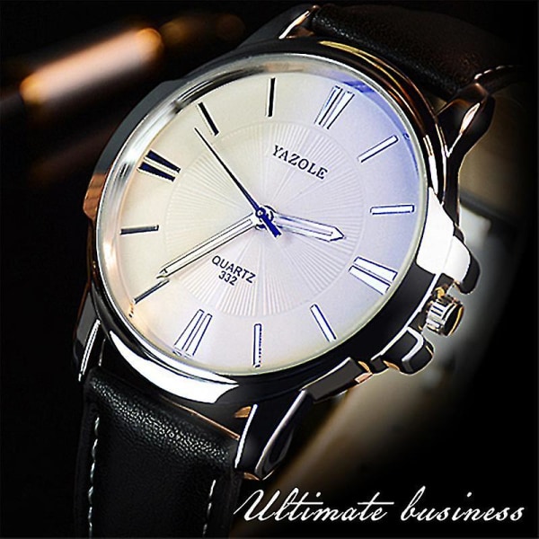 Armbandsur Herrklocka Yazole Quartz Watch Herr Toppmärke Lyx Berömd Watch Business Quartz-klocka Relogio Masculino