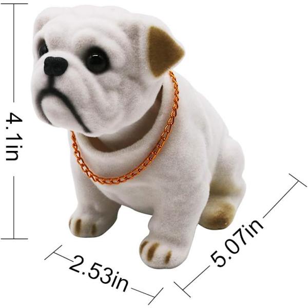 Bobble Head, Bildekoration Nickande Hundprydnader Hög Emulering