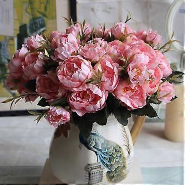 Silke Pæoner - Elegante Kunstige Blomster til Enhver Festlighed Pink