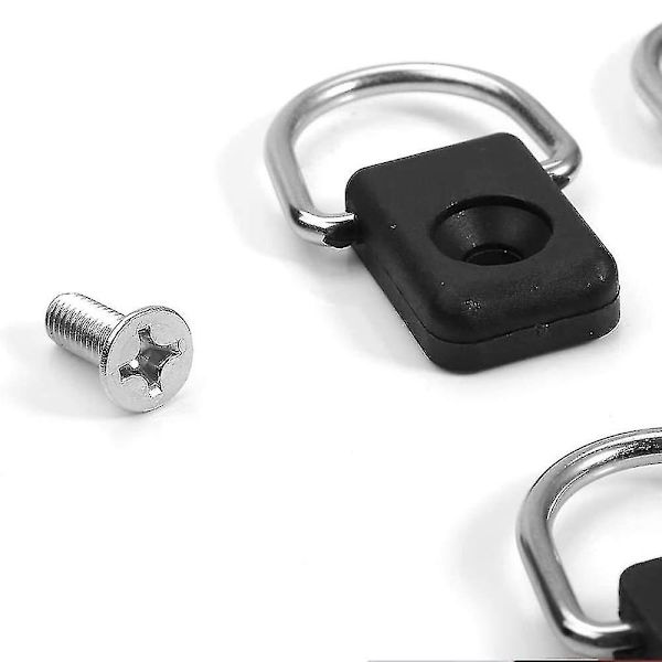 10 stk. Kajak Sikkerheds D-ringe Med M6 Skruer Kajak Rig D-ringe Båd Dæk Tilbehør Til Båd Kano Kajak Tilbehør