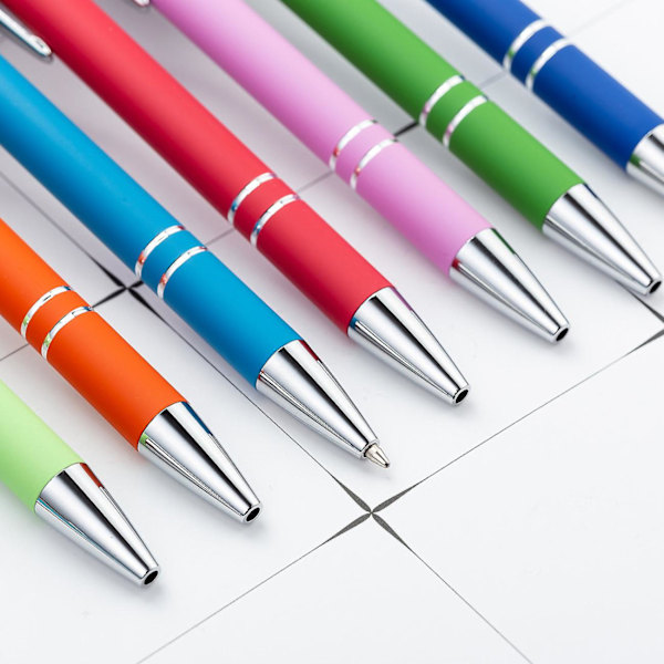 Universal Touch Screen Kapacitiv Stylus Pen Med Kuglepen Til Telefon Pad Tablet Tilfældig Farve