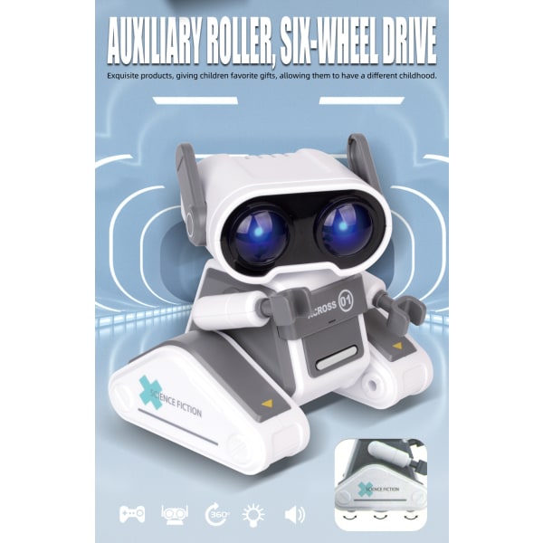 RC Robotleksaker, Fjärrstyrda Robotleksaker Gå & Dansa Barn Robotleksaker