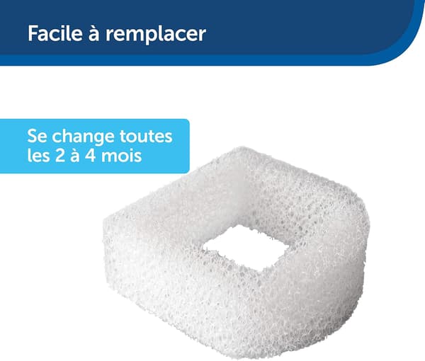 Ersättningsfoamfilter (2-pack) - Keramik, Plast och Stål