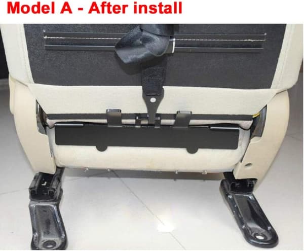 Universal ISOFIX sikkerhedssele monteringssæt (33,5*9,4cm)
