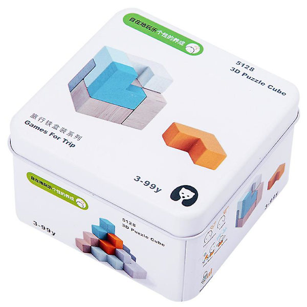 3D træpuslespil
