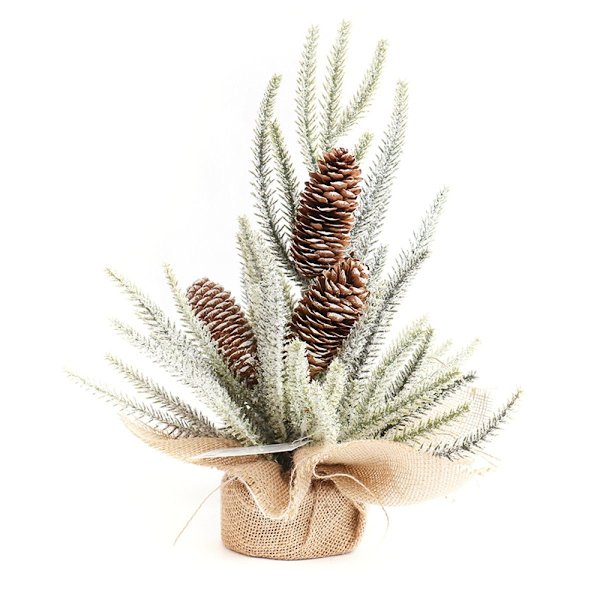 Kunstig juletre Mini juletre, kunstige sedertrær, røde bær