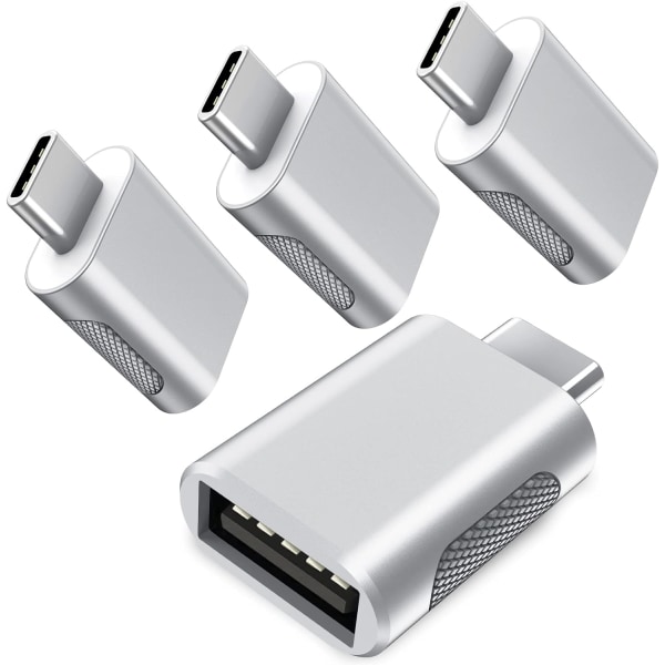 USB C til USB 3.0 OTG 10 Gbps oppgraderingsadapter (4-pakke), USB Type C