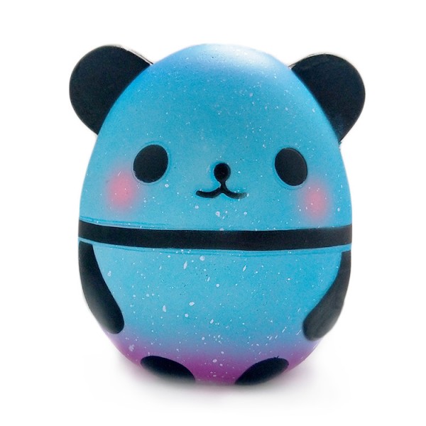 (Galaxy) 1 stk. Squishies Panda Æg Jumbo Squishy Slow Rising Squ