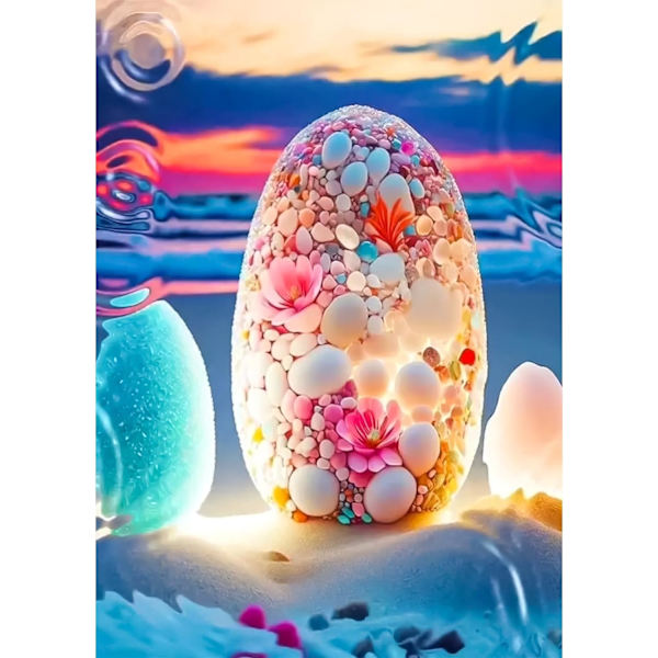 （40）DIY-timanttimaalausjoukko, 5D joulu Broderie Diamant