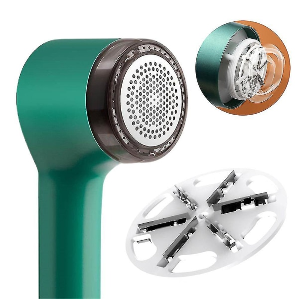 2 i 1 Elektrisk Tøjfnugfjerner Shaver Genopladelig