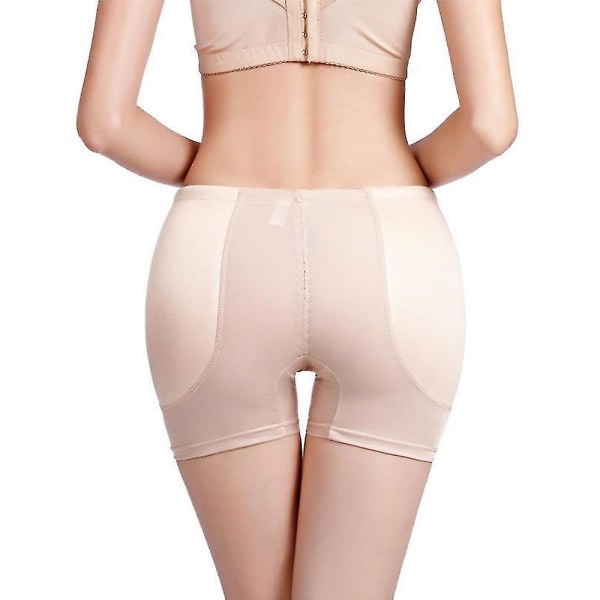 Hourglass Hips, Womens Hip Pads Enhancer For Push-up Hip And Butt Panty M Beige