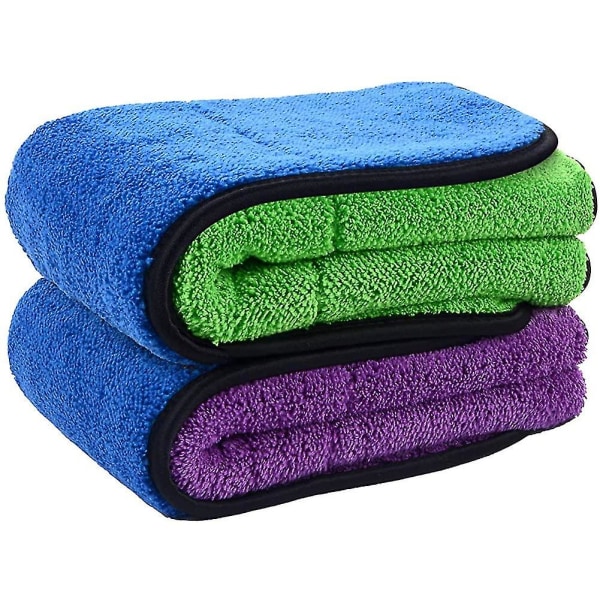 Microfiber Car Drying Towel.super Absorbent Car Cleaning Towel And Double-faced