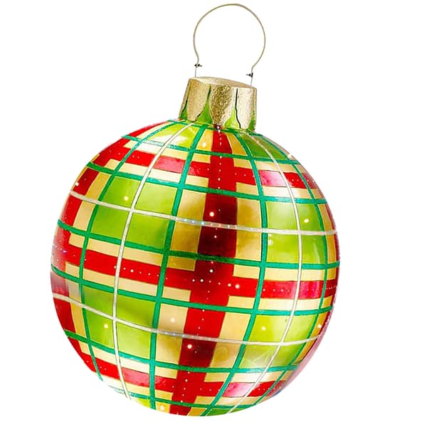 Julepynt Oppblåsbar Ball 60cm Store Julekuler O