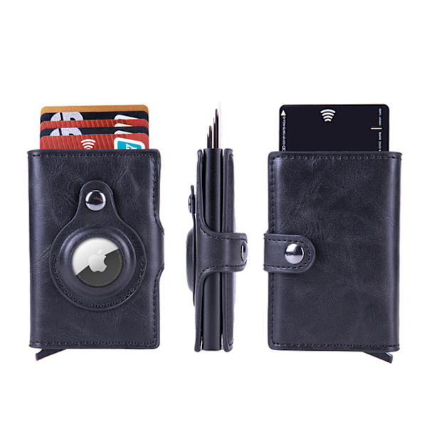 Purse Airtag Pung Slim Pung Møntrum RFID Beskyttelse Mini Smart