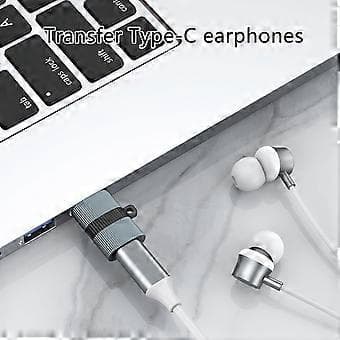 Kvalitets USB C Adapter USB C til USB Konvertere for Problemfri Enhedstilslutning OTG Support med Hul til Snøre Micro male to USB C