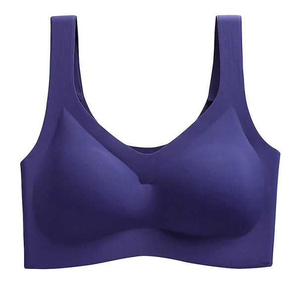 Women&#39;s Essential Sports Bra（L Blue）