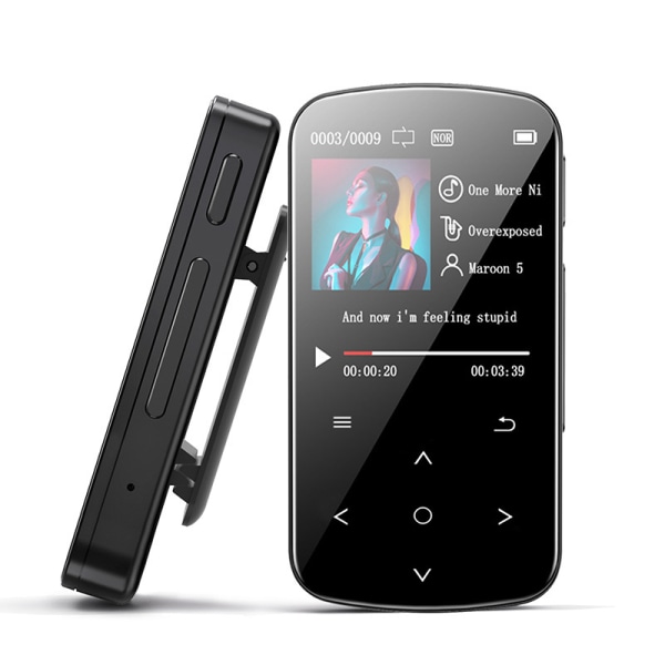 MP3-soitin Bluetooth 4.2 Sport 1,54 tuuman värinäytöllä 32G HIFI