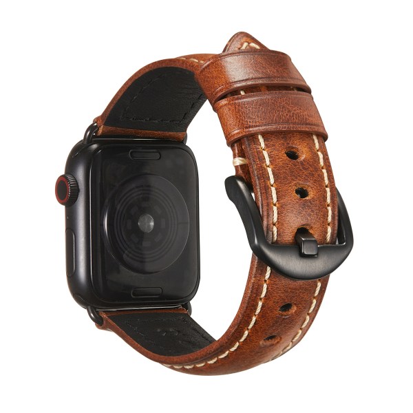 Smartwatch-armbånd Armbånd i ekte skinn til Apple Watch