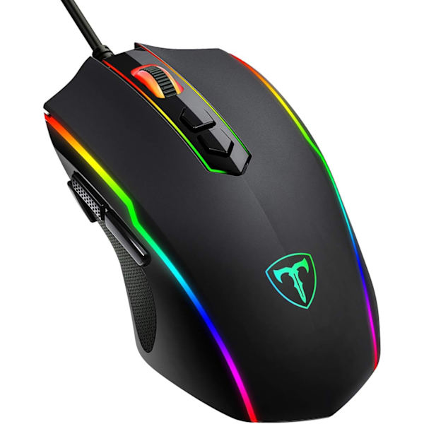 Højtydende kablet gamingmus, gamingmus med 7200 justerbar