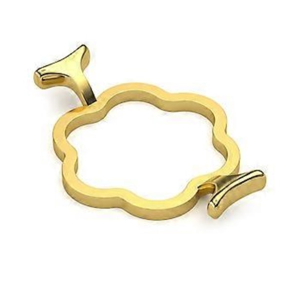 Metall Vax Sigillform med Rund Blomma Oval Fyrkantig Form för Vax Sigillstämplar Vax Sigill Kit, Vax Sigillform för Kuvert B quincunx S 2.5cm chapter appl