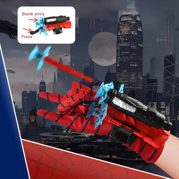 Hero Launcher, Launcher-hanske, 2 Launcher-leker, Håndleddsleke, Webbin