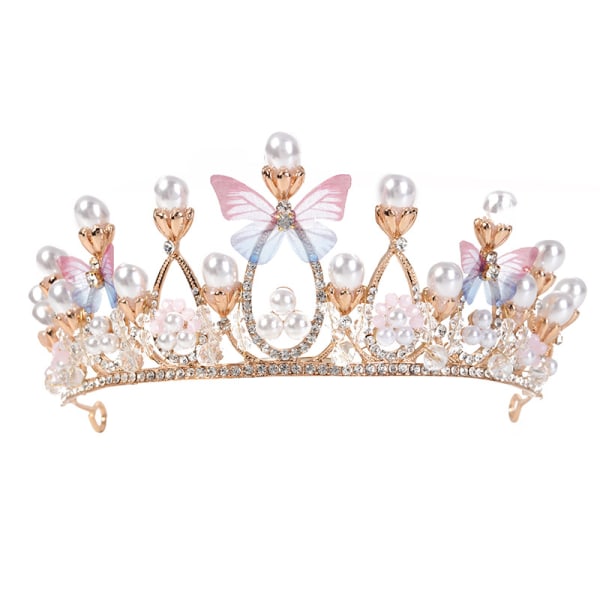 Jenteprinsesse tiara, bursdagskrone