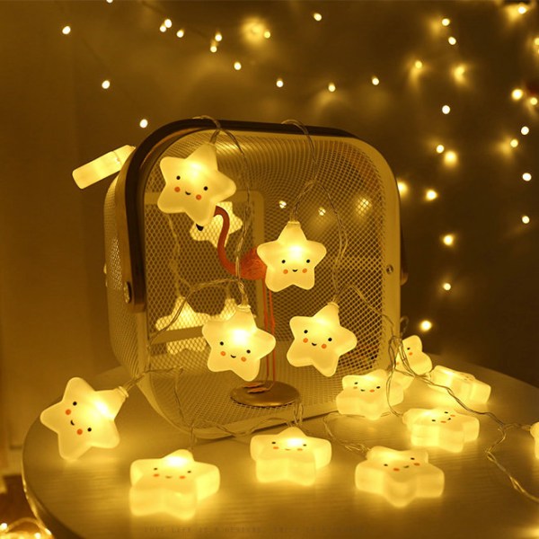 kids led lights cute stars with face lights bedroom lights hallwa