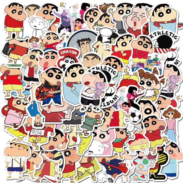 50 Cartoon Crayon Shin-chan Doodle -tarroja