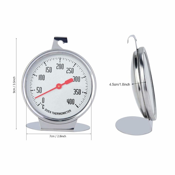 Ugnstermometer Temperaturmätare Direktläsningstermometer Stai