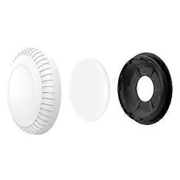 AirTag-pidikekotelo liimatarra TPU+PC Suojaava Tracker Finder -suojus - Valkoinen White