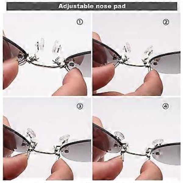 Miesten retrotyyliset pyöreät klipsikiinnitteiset nenälasit Matrix Morpheus -elokuvan kehyksettömät aurinkolasit Black And Gray Lens