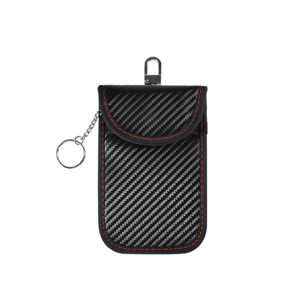 Pakke med 1 Signal Blocking Faraday Pouch Bag Bilnøgle Signalbeskyttelsestaske Signal Blocking Pouches Faraday Bag Keyless Go Beskyttelsesetuier til Bilnøgler