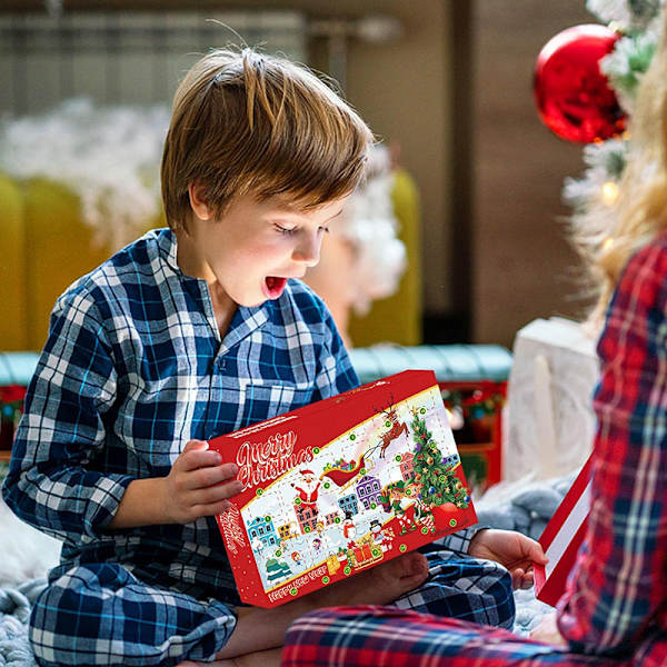 2023 Julekalender med 24 Dages Nedtælling Baby Advent